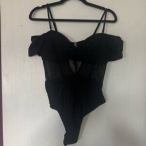 Mesh One-Piece Bathing Suit